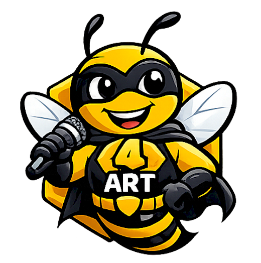 MusiBee4 bee mascot